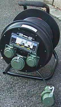 Gifas Electric 255370 Kabelabroller CEE-Stecker 16A 5polig