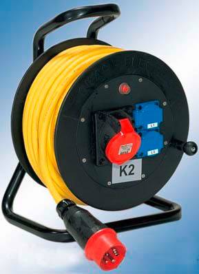 Gifas Electric 259594 Kabeltrommel 30m CEE-Stecker 16A 5polig