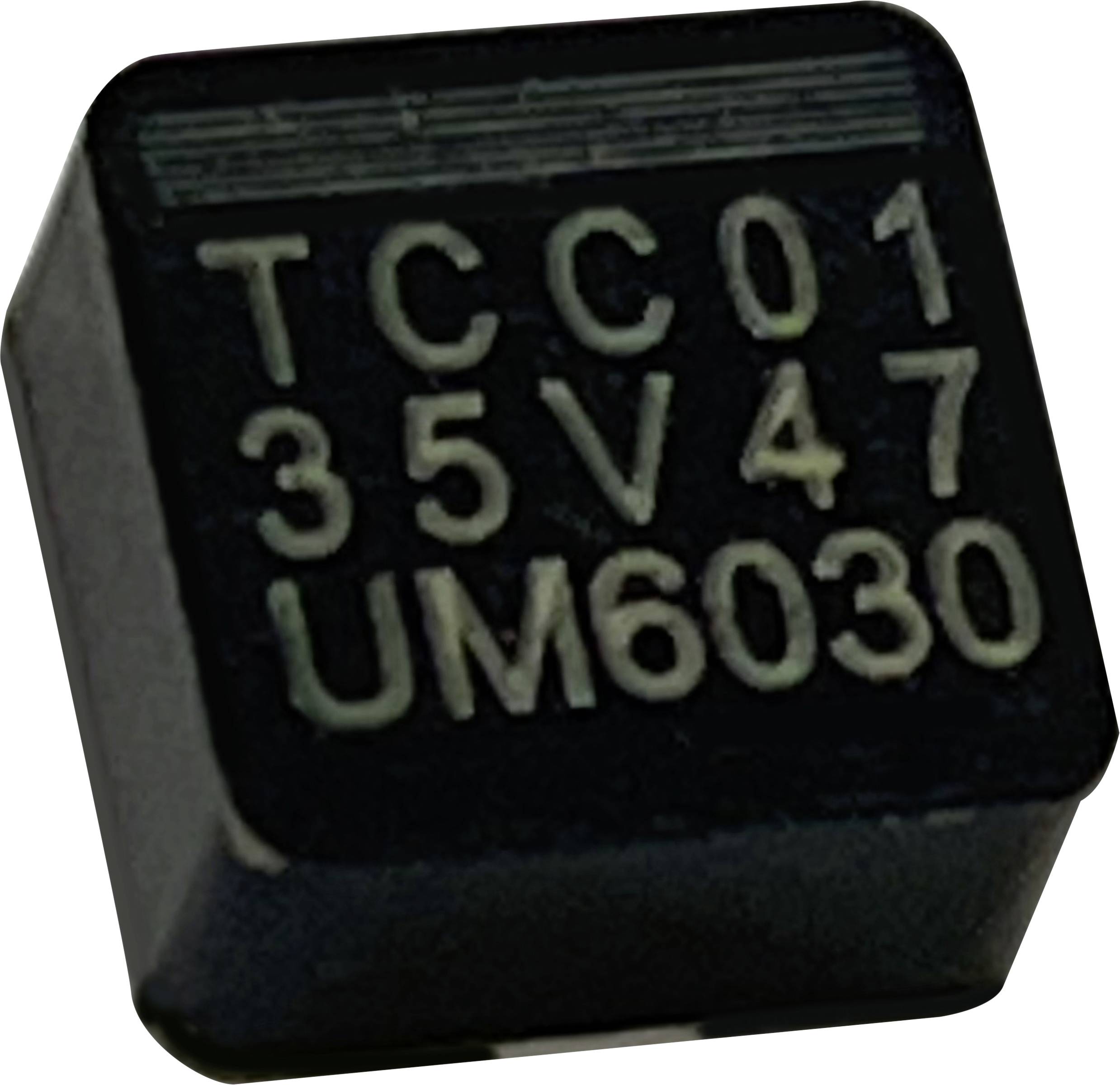 TRU COMPONENTS Elektrolyt-Kondensator SMD 0603 47 µF 35V 20% (L x B x H) 6.5 x 6.5 x 3.0mm 1St.
