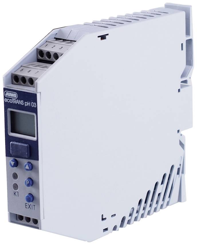 Jumo Messumformer/ Schalter für pH-Wert/Redox-Spannung und Temperatur, Relais, Setup 00508664