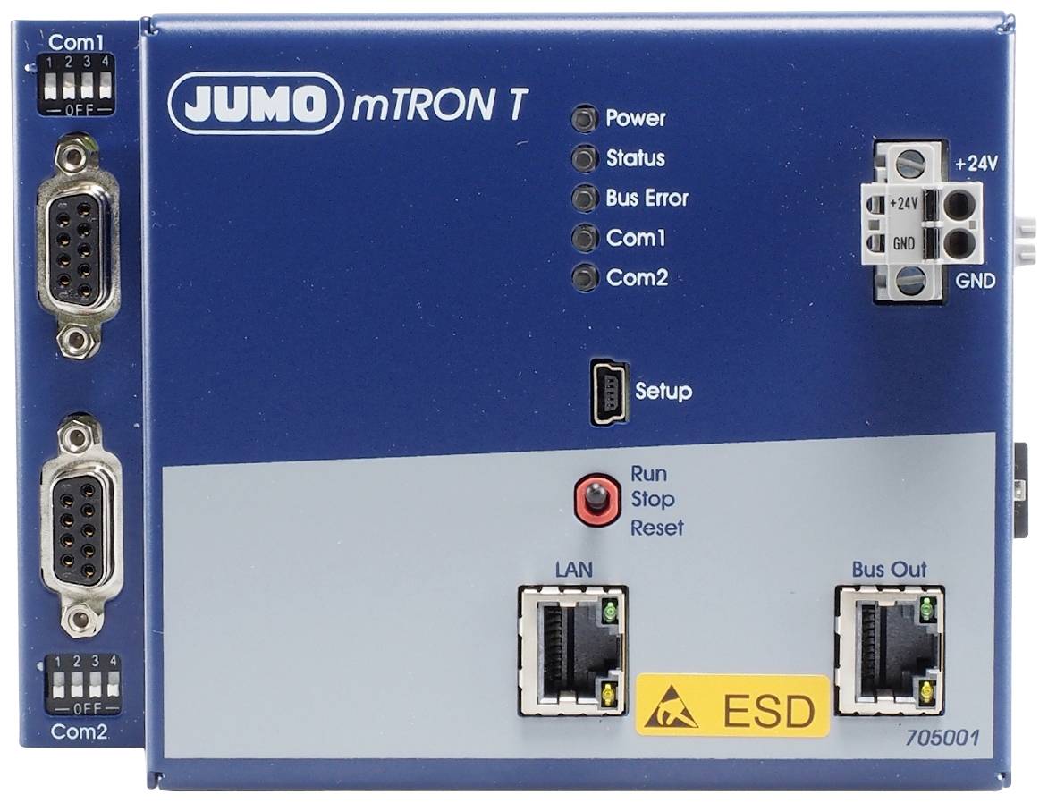 Jumo Zentraleinheit (CPU) inklusive RS422/485 Modbus, Programmgeber, CODESYS V3.5 00569491 1 St.