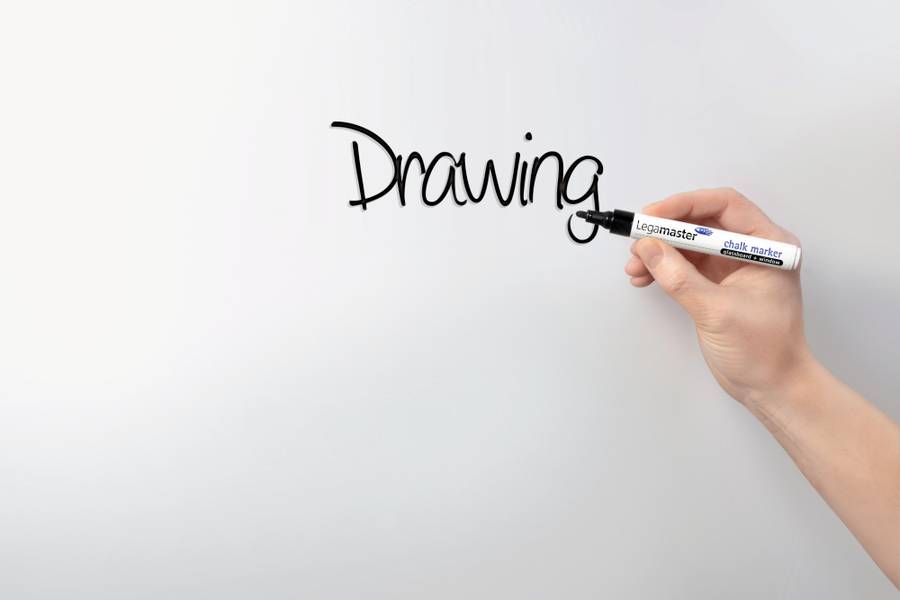 Legamaster Glas-Magnettafel Glasboard (B x H x T) 1200 x 900 x 4mm Weiß 7-104554