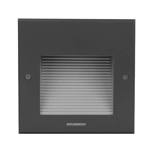 Brumberg 60110103 60110103 LED-Wandleuchte LED fest eingebaut 6W LED Grau