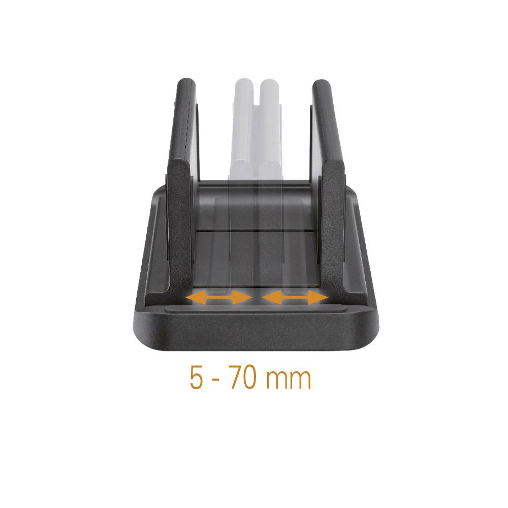 My Wall PC Halterung 75 x 75mm VESA-Standard, 100 x 100mm VESA-Standard, Freistehend HZ50L HZ50L Schwarz Belastbar bis=3kg