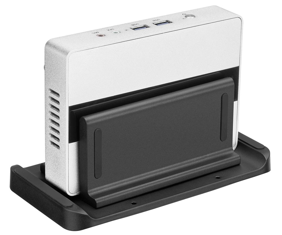 My Wall PC Halterung 75 x 75mm VESA-Standard, 100 x 100mm VESA-Standard, Freistehend HZ50L HZ50L Schwarz Belastbar bis=3kg