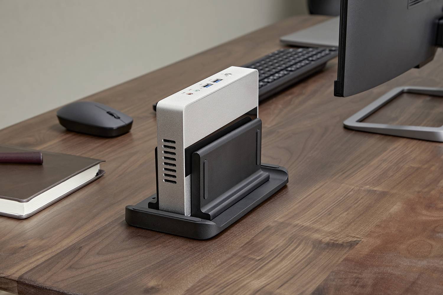 My Wall PC Halterung 75 x 75mm VESA-Standard, 100 x 100mm VESA-Standard, Freistehend HZ50L HZ50L Schwarz Belastbar bis=3kg