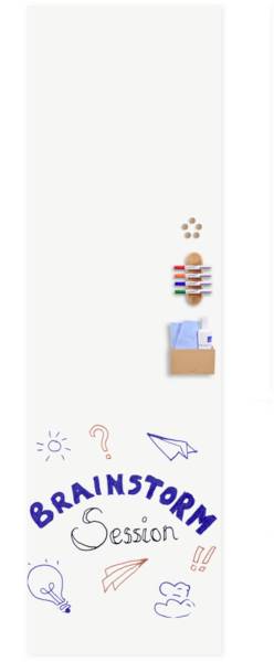 Legamaster Whiteboard (B x H) 59.5 cm x 200 cm Weiß emailliert