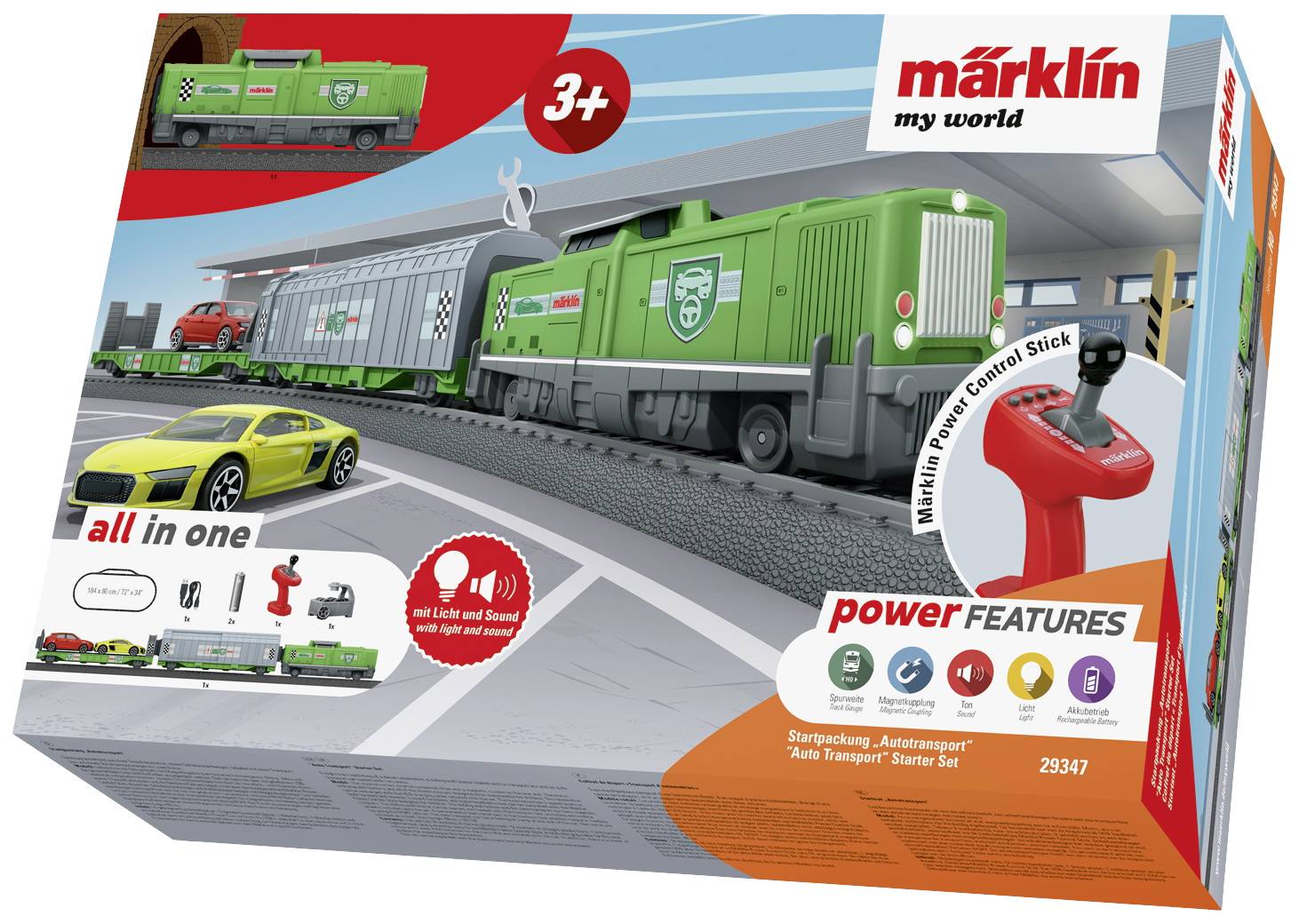 Märklin World 29347 H0 Startpackung Autotransport