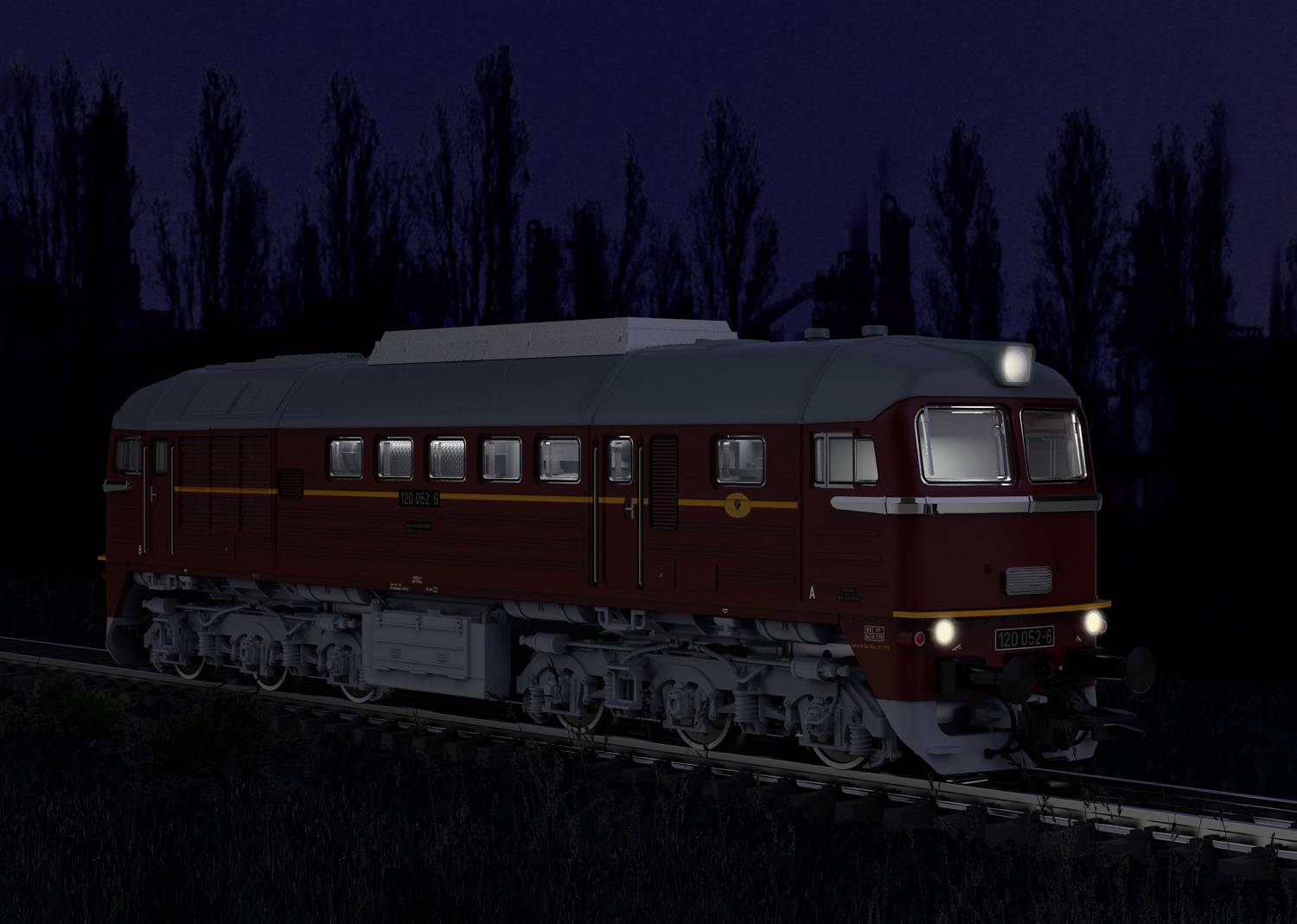 Märklin 39200 H0 Diesellok BR 120 der DR