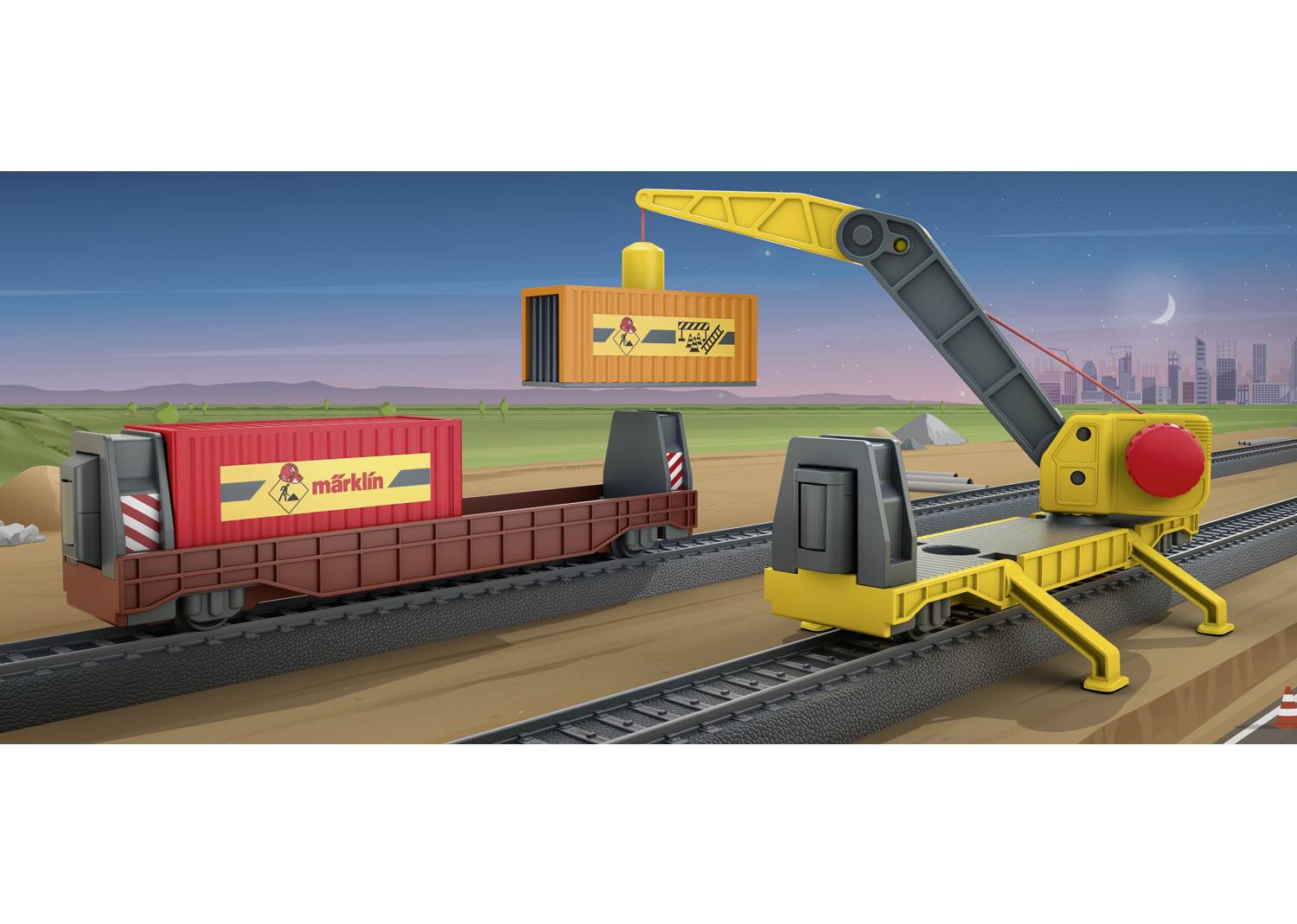 Märklin World 44122 H0 Containerwagen