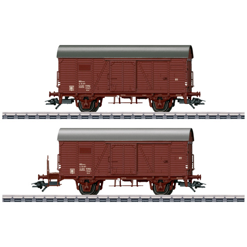 Märklin 46067 H0 2er-Set gedeckter Güterwagen Kassel der NSB