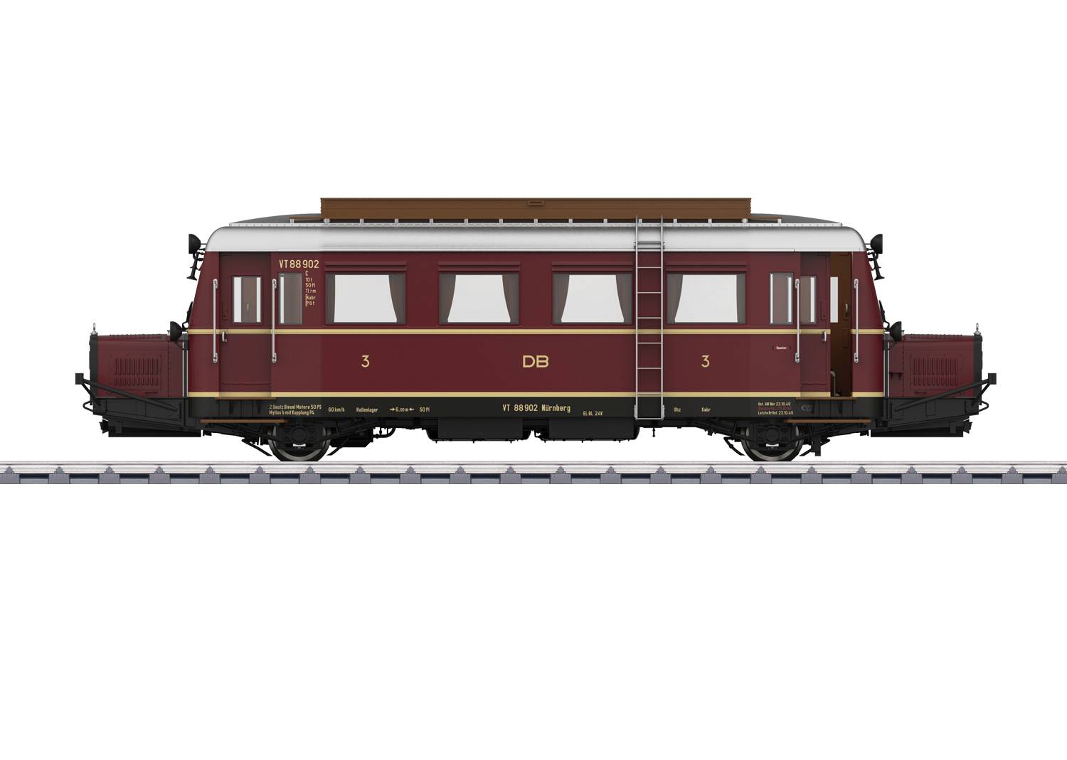 Märklin 55133 Spur 1 Schienenomnibus VT 88 901 der DB
