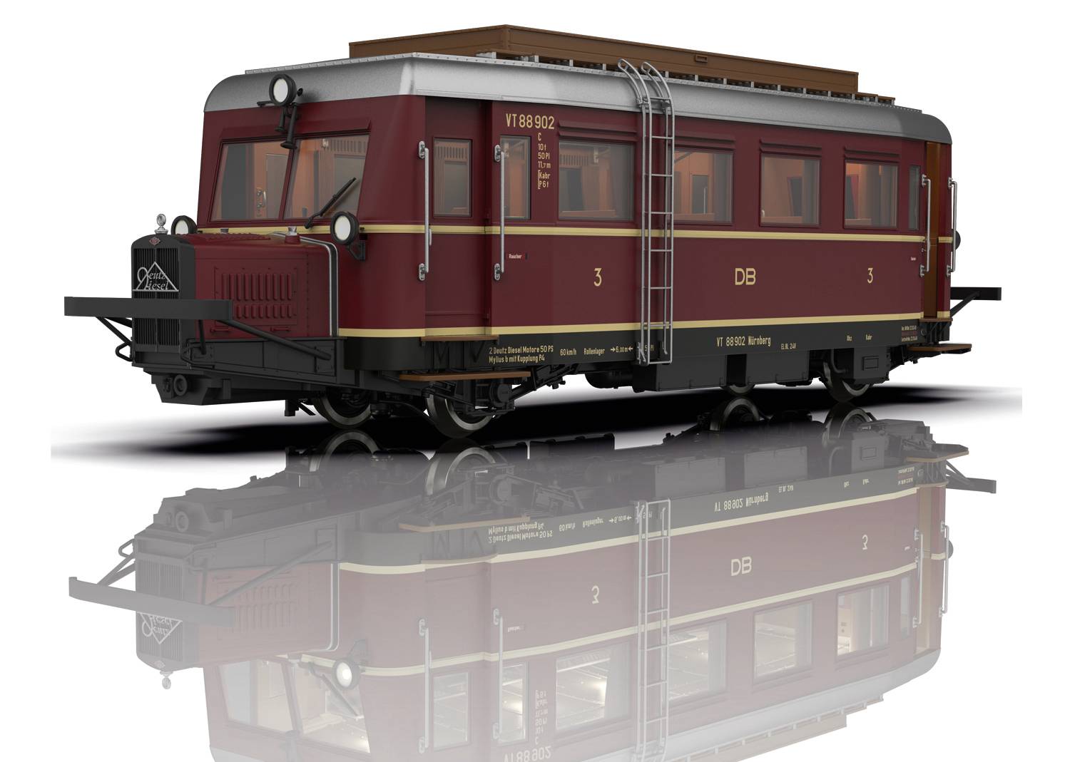 Märklin 55133 Spur 1 Schienenomnibus VT 88 901 der DB