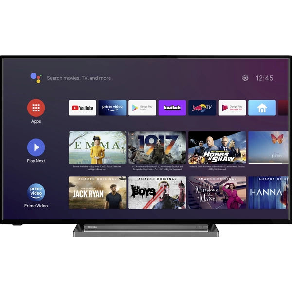 Toshiba 55UV3463DA LED-TV 139cm 55 Zoll EEK E (A - G) Schwarz Toshiba 55UV3463DA LED-TV 139cm 55 Zoll EEK E (A - G) Schwarz