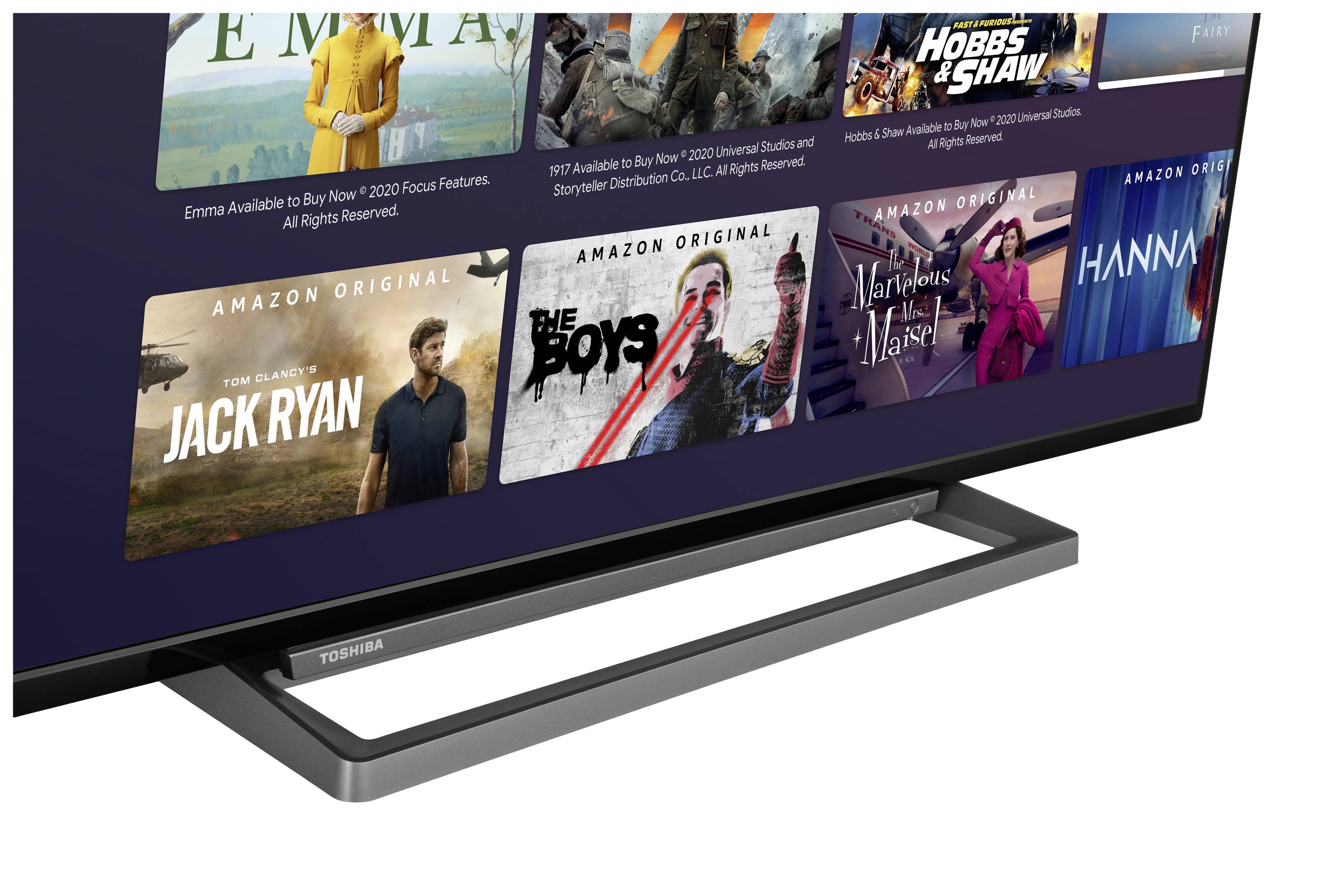 Toshiba 50UA3D63DG MB185 LED-TV 126cm 50 Zoll EEK E (A - G) CI+, DVB-T2, DVB-C, DVB-S2, Smart TV, UHD Schwarz