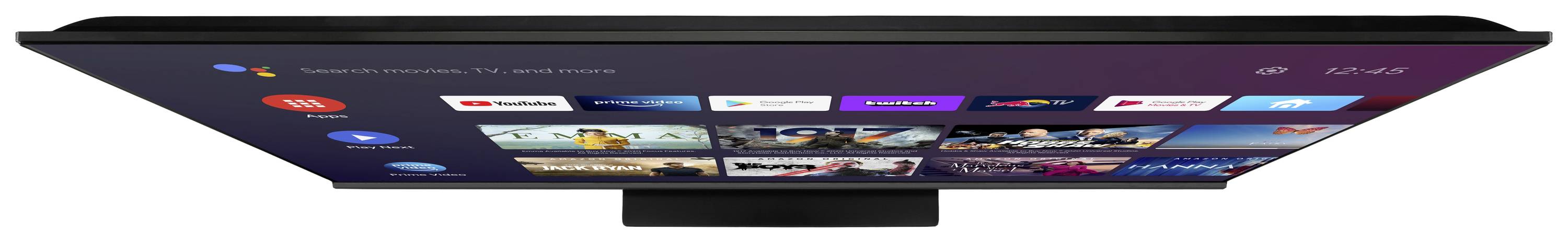 Toshiba 55QA7D63DG MB185 LED-TV 139cm 55 Zoll EEK E (A - G) CI+, DVB-C, DVB-S2, DVB-T2, Smart TV, UHD Schwarz