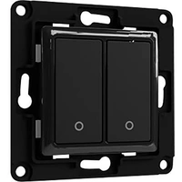 Shelly Wall switch 2 - black Wandtaster Shelly Wall switch 2 - black Wandtaster