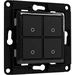 Shelly Wall switch 4 - black Wandtaster Shelly Wall switch 4 - black Wandtaster