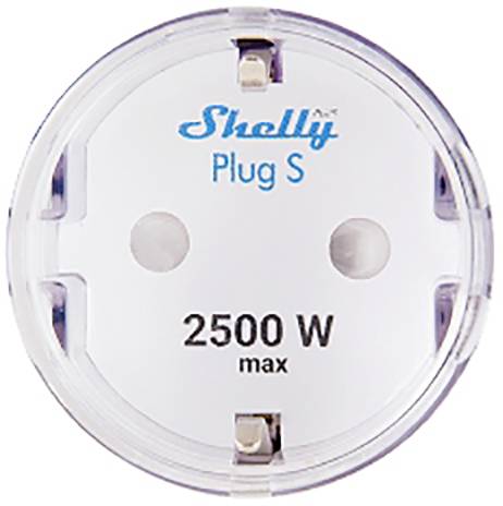 Shelly Plus Plug S Steckdose Wi-Fi, Bluetooth