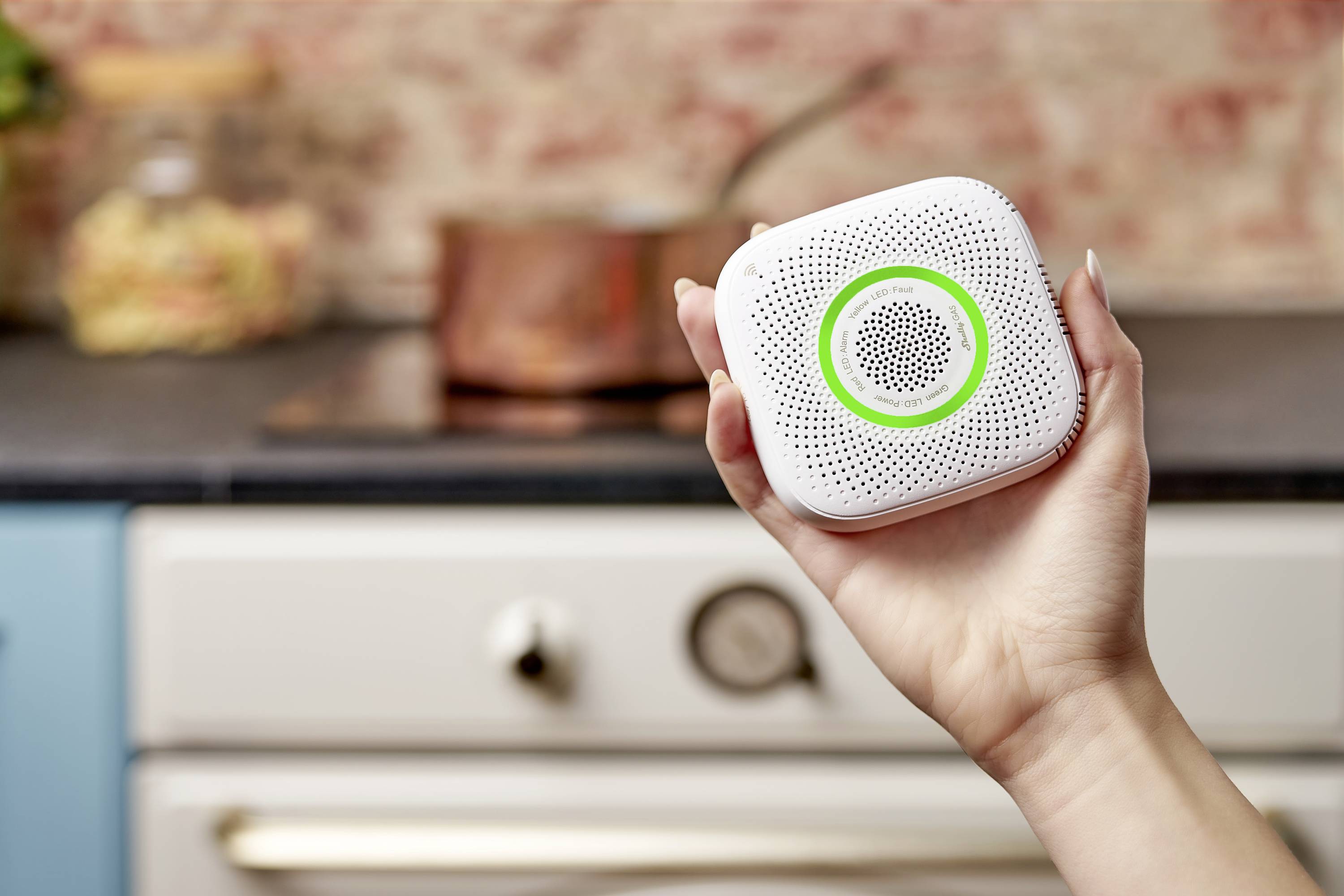 Shelly GAS CNG Gassensor für Erdgas Wi-Fi