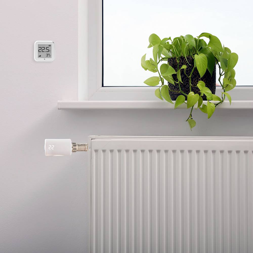 Shelly Plus H&T Temperatursensor und Luftfeuchtesensor Bluetooth Low Energy, Wi-Fi