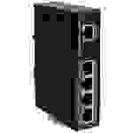 LogiLink NS200P Industrial Ethernet Switch 5 Port 10 / 100 MBit/s PoE-Funktion