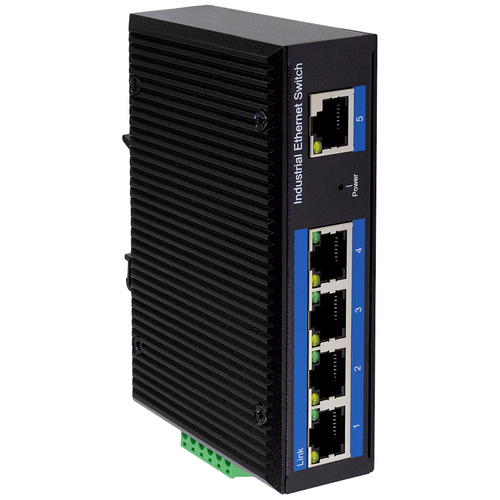 LogiLink NS202 Industrial Ethernet Switch 5 Port 10 / 100 / 1000 MBit/s