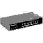 Intellinet PoE-Powered 5-Port Gigabit Netzwerk Switch RJ45 10 / 100 / 1000 MBit/s IEEE 802.3af