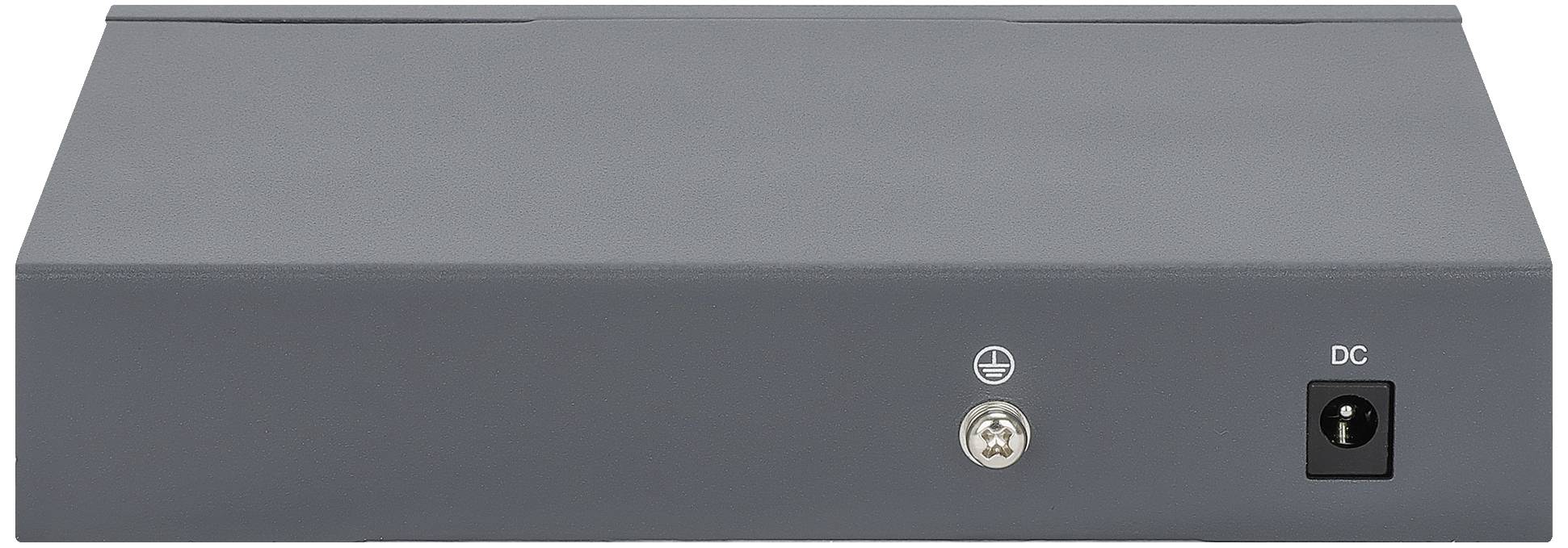 Intellinet PoE-Powered 5-Port Gigabit Netzwerk Switch RJ45 10 / 100 / 1000MBit/s IEEE 802.3af (12.95 W), IEEE 802.3at (25.5 W)