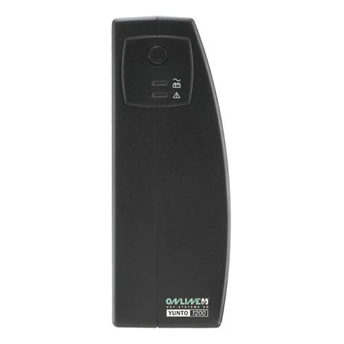 Schwarzes elektronisches Gerät mit dem Etikett 'Yunto T200'. Kompaktes Design, möglicherweise ein technisches Messgerät.