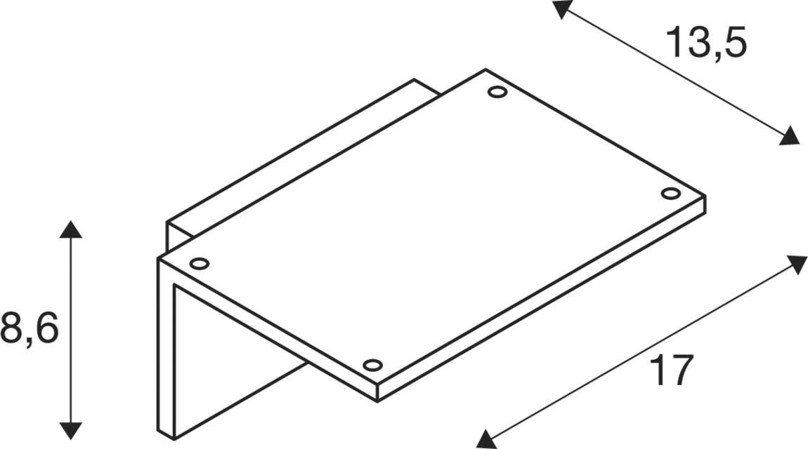 SLV ANGOLUX SENSOR 1001970 LED-Außenwandleuchte mit Bewegungsmelder LED fest eingebaut 9.8W Weiß