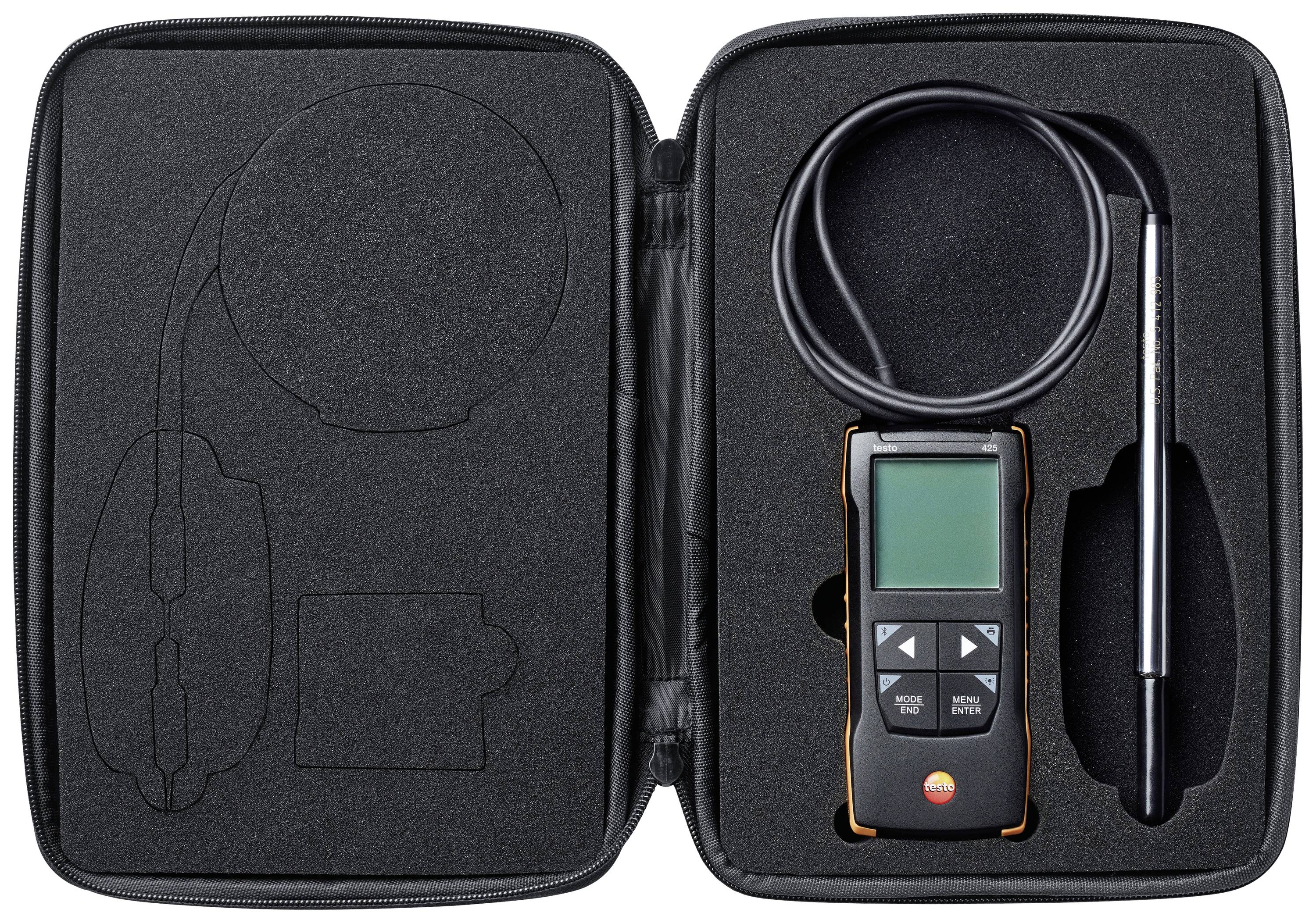 Testo 425 Anemometer 0.01 bis 30 m/s