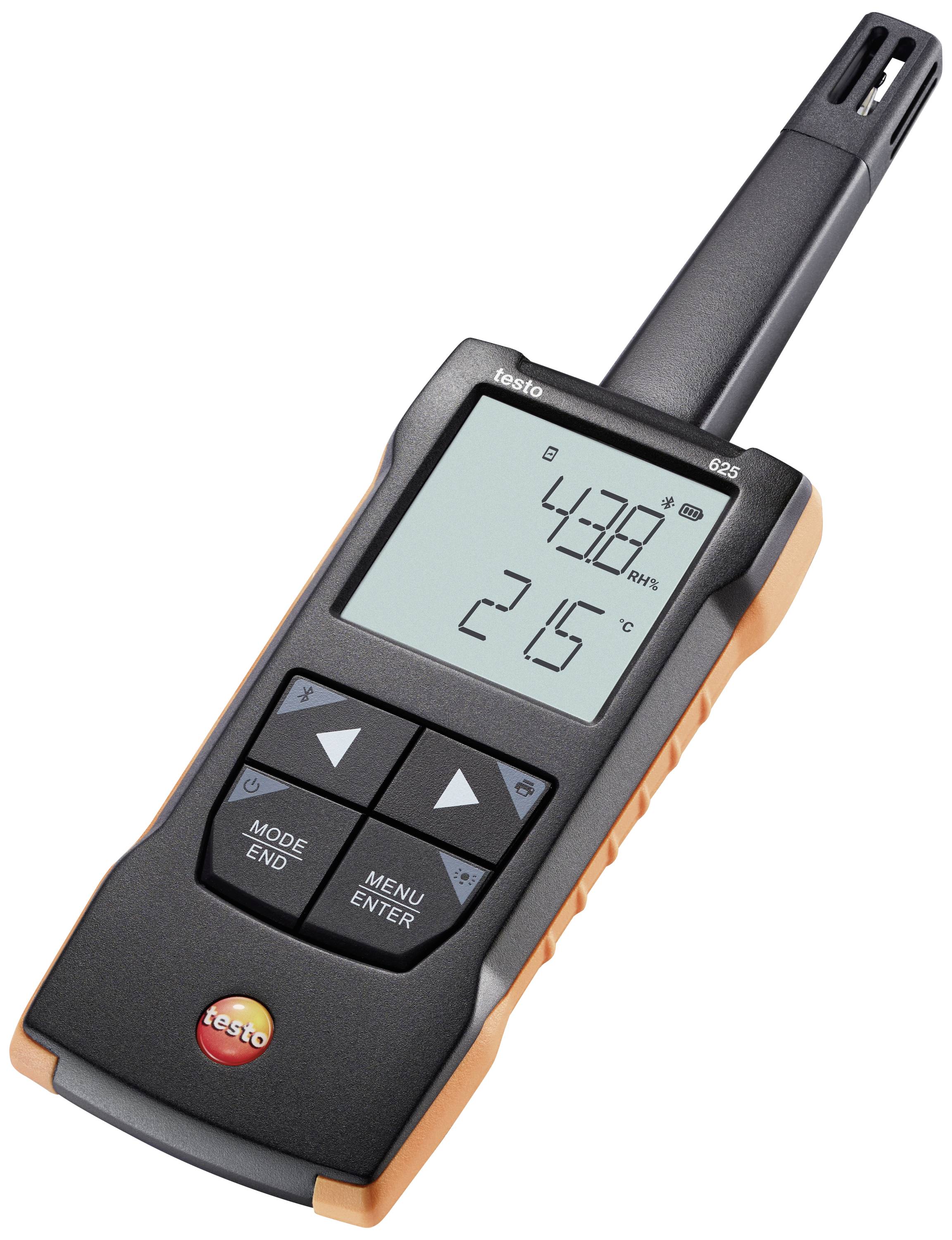 testo 625 Luftfeuchtemessgerät (Hygrometer) 0 % rF 100 % rF