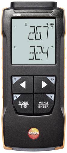 Testo 922 Temperatur-Messgerät -50 - +1000°C Fühler-Typ K