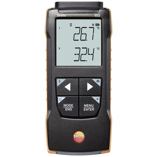 Testo 922 Temperatur-Messgerät -50 - +1000 °C Fühler-Typ K