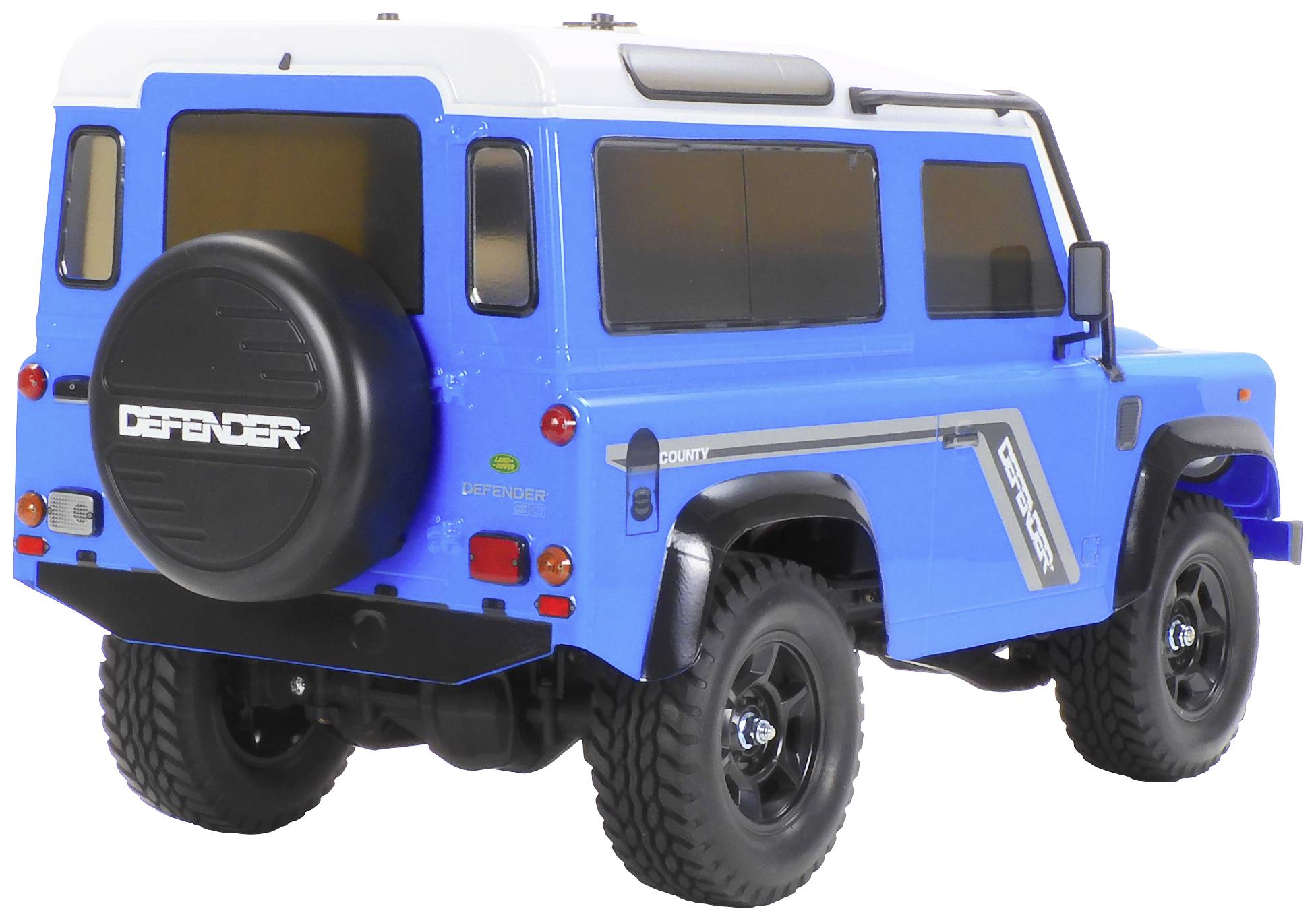 Tamiya 1:10 RC Land Rover Defender 90 CC-02 1:10 RC Modellauto Elektro Geländewagen Allradantrieb (