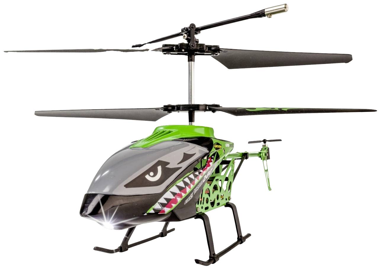 Carson Modellsport Easy Tyrann 280 2.4G 100% RTF grün RC Hubschrauber RtF