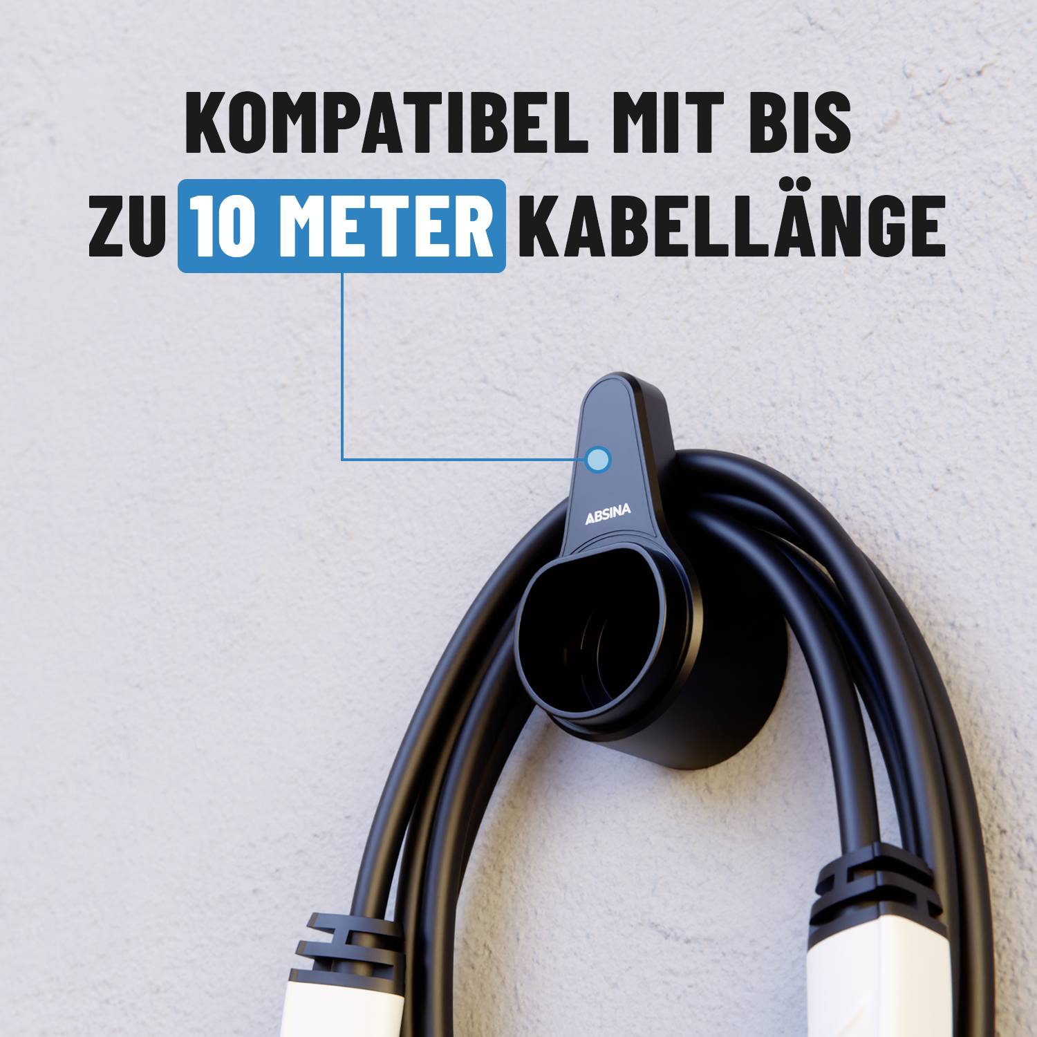 Absina Wandkabelhalter Typ 2