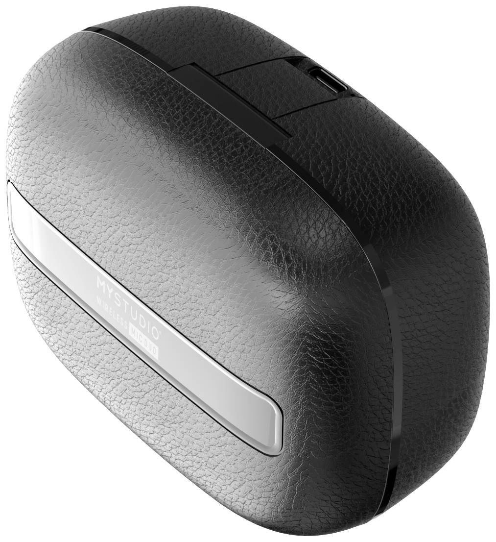 Easypix MyStudio® Wireless Mic Duo Ansteck Studiomikrofon Übertragungsart (Details):Kabelgebunden, Funk inkl. Windschutz, inkl