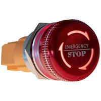 Joy-it Button22NA-02 Button22NA-02 Not-Aus-Taster 220V rastend Rot, Grün (Ø x L) 22mm x 46.50mm IP67, IK10 1St. Joy-it Button22NA-02 Button22NA-02 Not-Aus-Taster 220V rastend Rot, Grün (Ø x L) 22mm x 46.50mm IP67, IK10 1St.