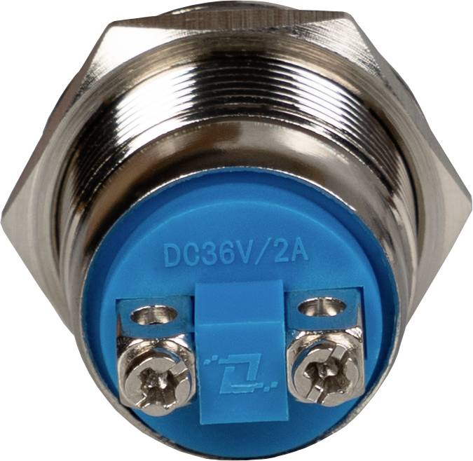 Joy-it Button19C-01 Button19C-01 Tastschalter tastend (Ø x L) 19mm x 27.50mm IP65 1St.