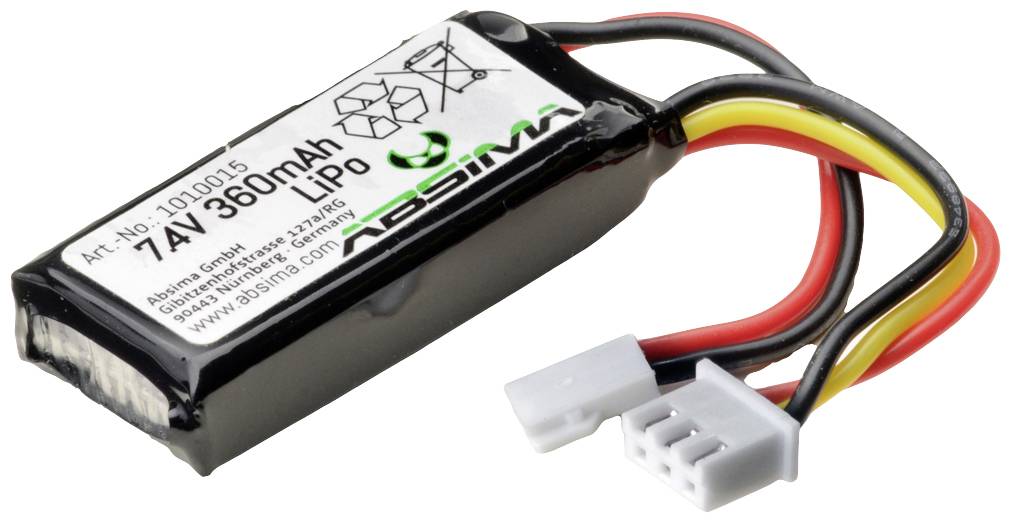 Absima Modellbau-Akkupack (LiPo) 7.4 V 360 mAh