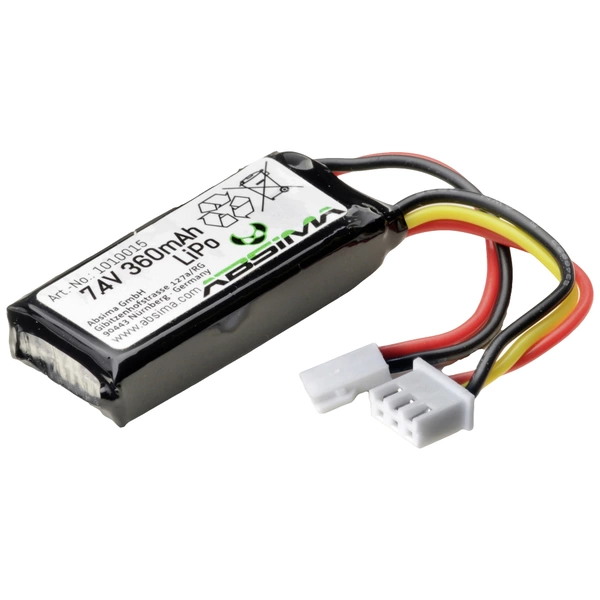 Absima Modellbau-Akkupack (LiPo) 7.4V 360 mAh Absima Modellbau-Akkupack (LiPo) 7.4V 360 mAh