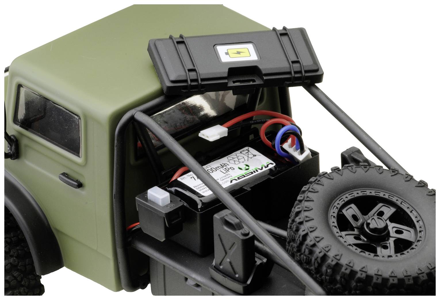 Absima Micro Crawler PRO Brushed 1:18 RC Modellauto Elektro Crawler Allradantrieb (4WD) 2,4