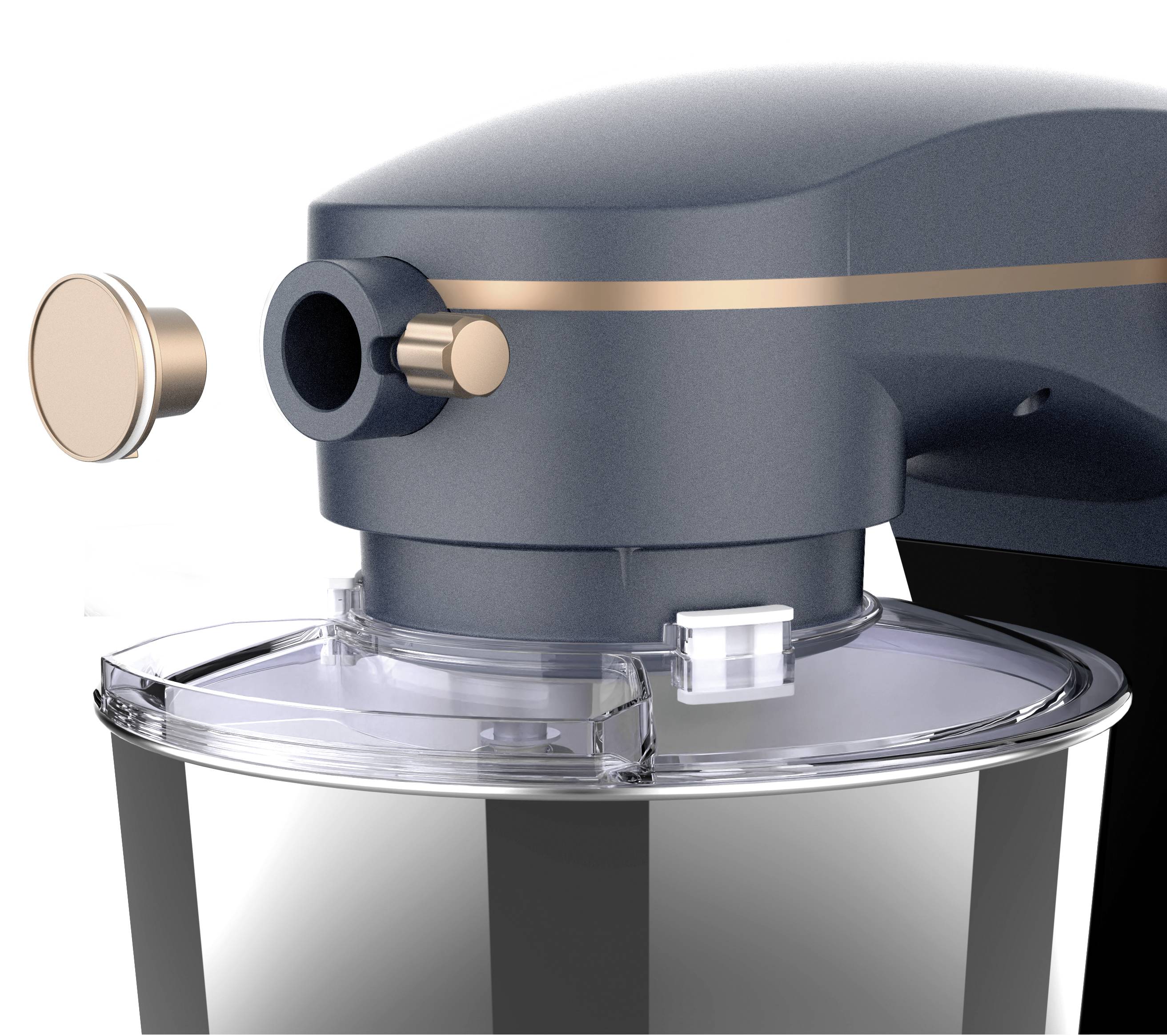 Carrera Beauty Küchenmaschine 1800 W Aluminium