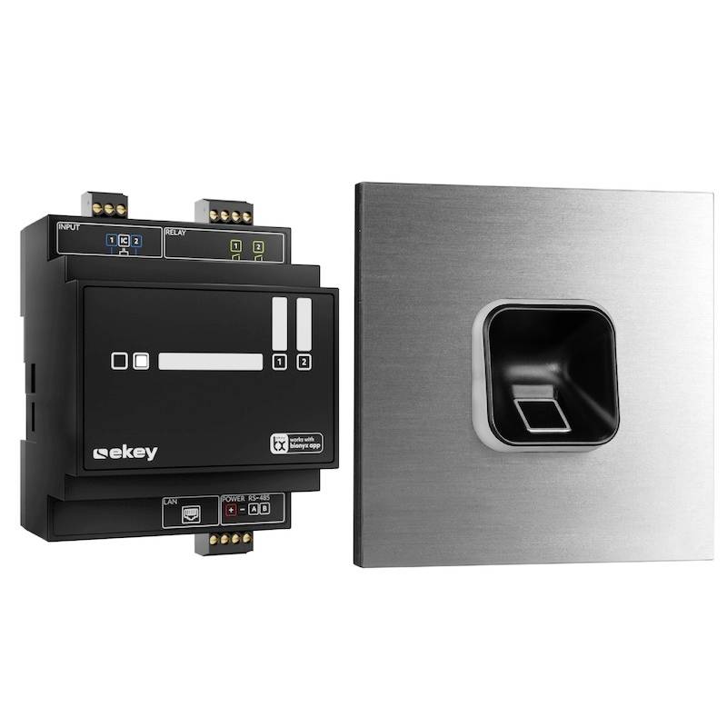 EKEY 204701 Fingerprint Zugangssystem Hutschiene IP54