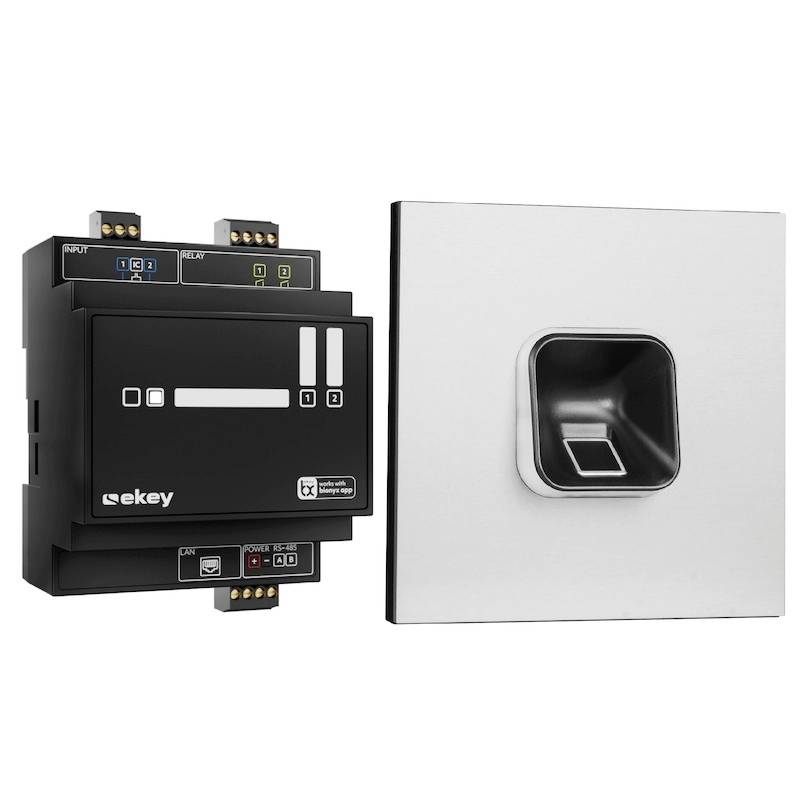 EKEY 204703 Fingerprint Zugangssystem Hutschiene IP54