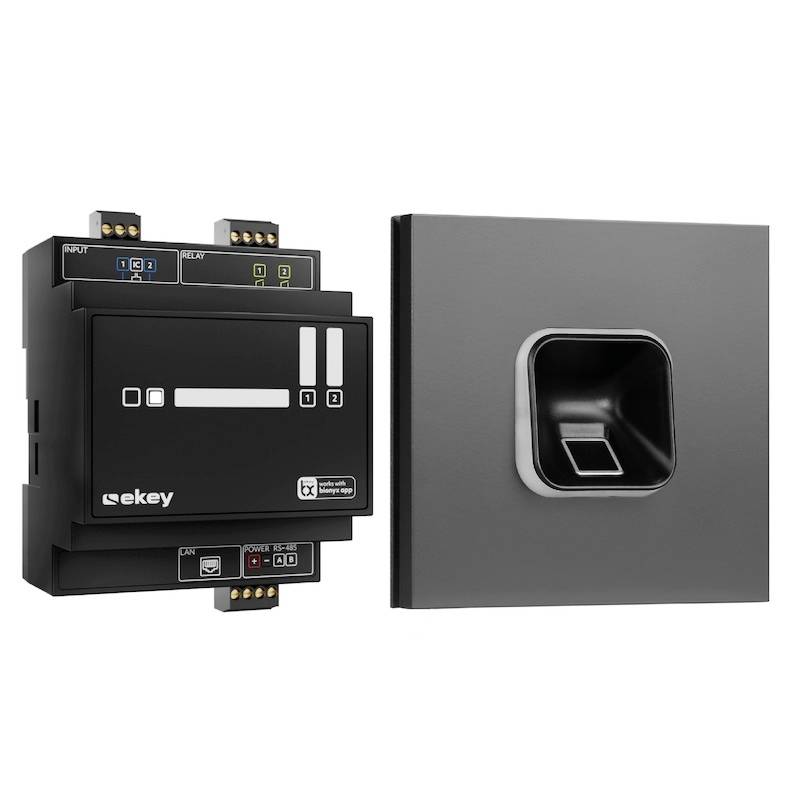EKEY 204705 Fingerprint Zugangssystem Hutschiene IP54