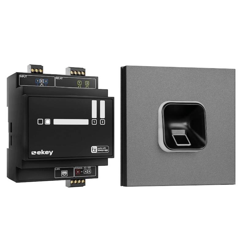 EKEY 204706 Fingerprint Zugangssystem Hutschiene IP54