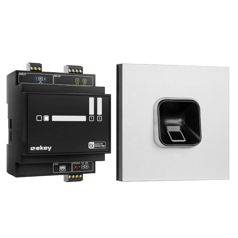 EKEY 204707 Fingerprint Zugangssystem Hutschiene IP54